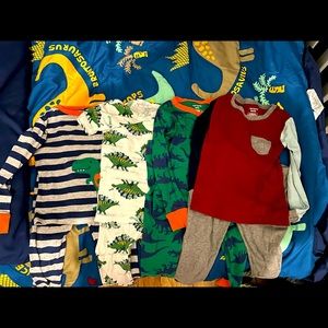 Toddler boys pajama bundle